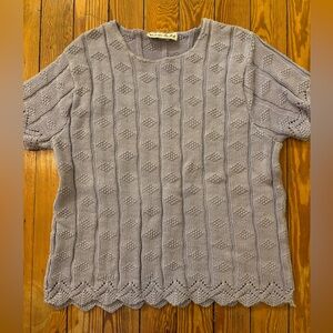 Vintage 100% Cotton Knit Top